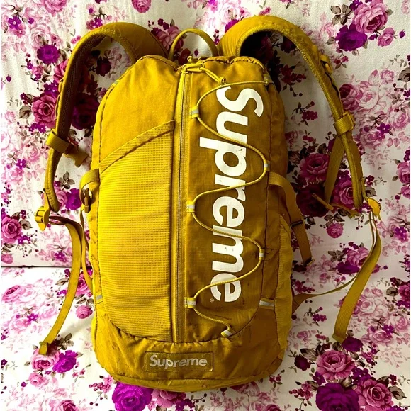 Supreme | Bags | Supreme Acid Green Backpack | Poshmark 